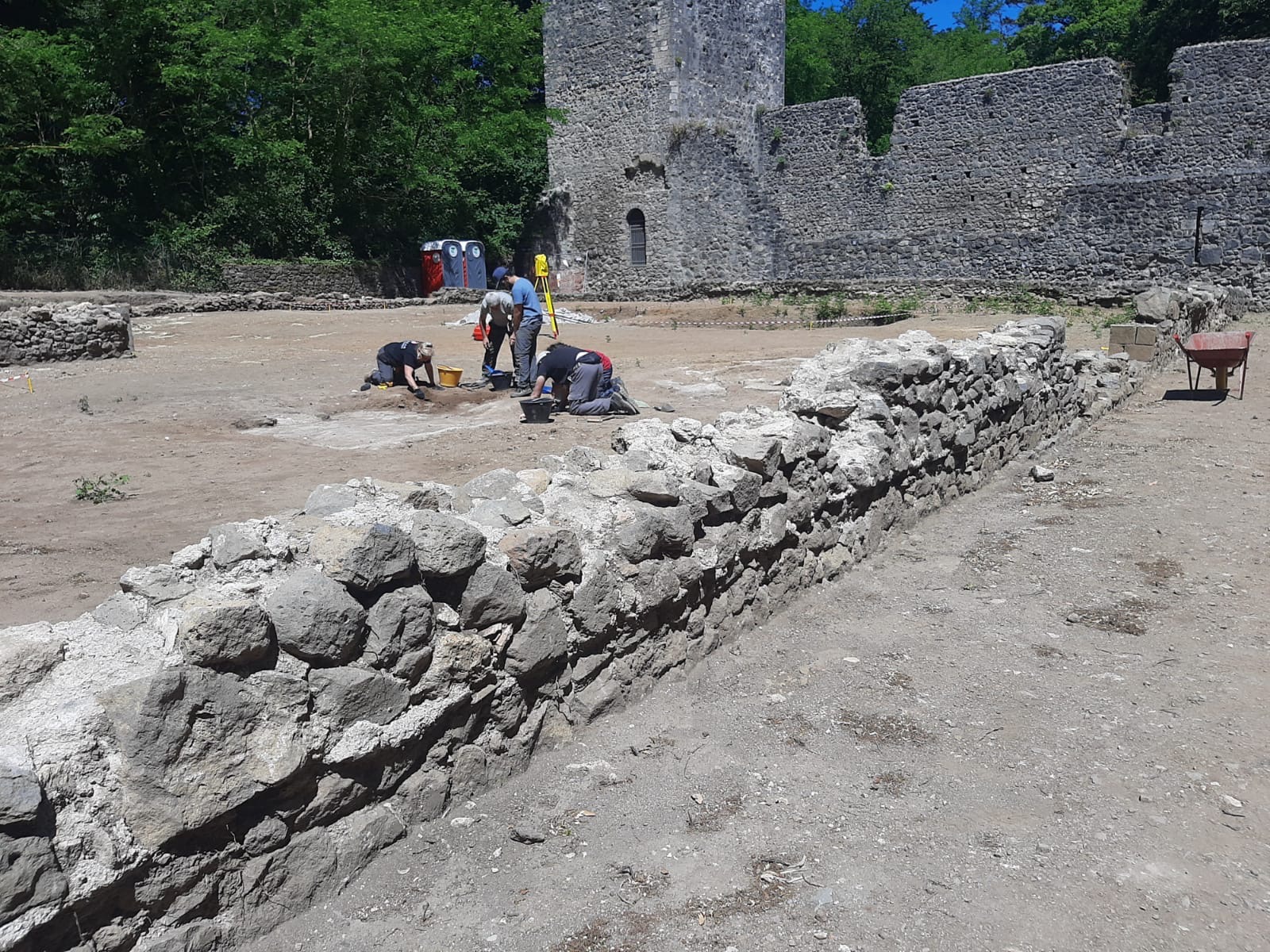 Il complesso monastico di Sant'Ippolito: nuove indagini archeologiche.